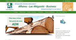Desktop Screenshot of affairesmegantic.com
